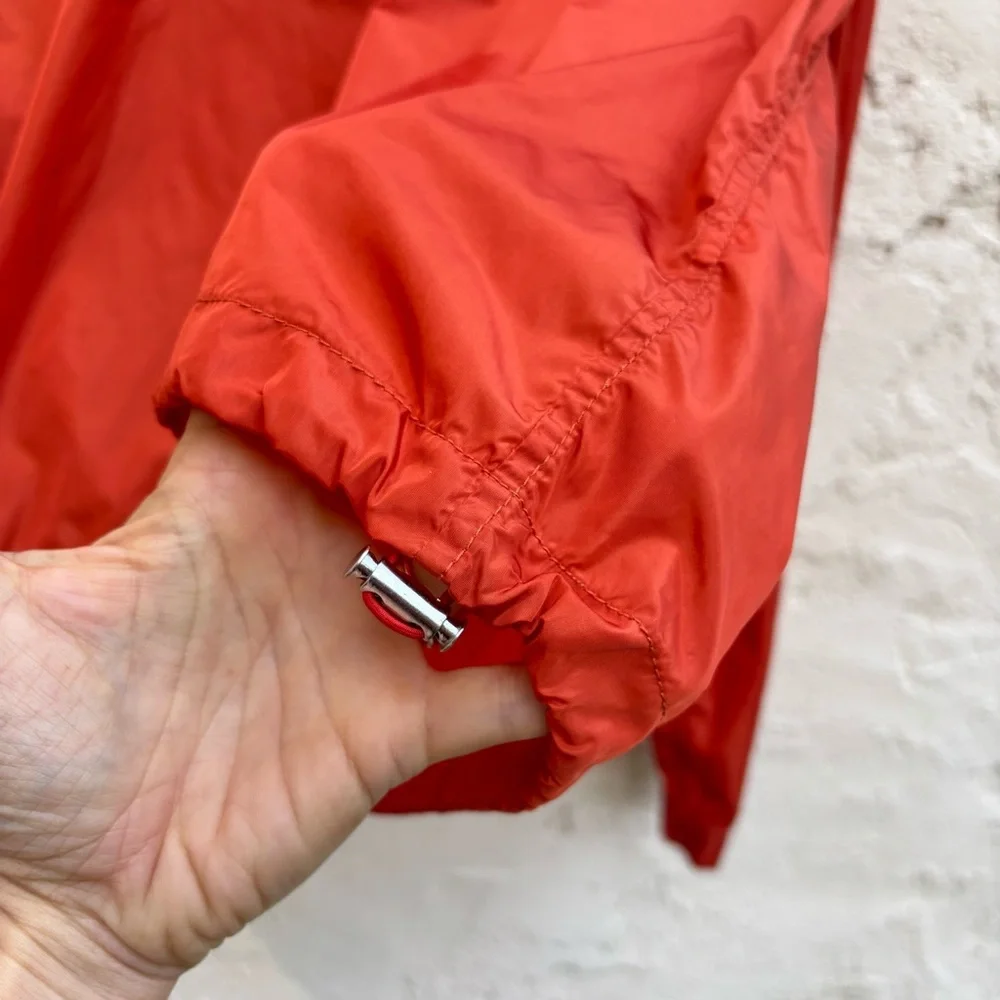 VINCE Men's Orange Windbreaker Jacket - Picture 9 of 10
